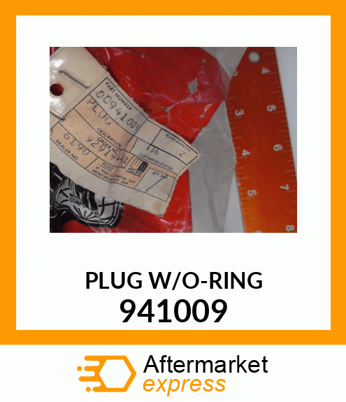 PLUGW/O-RING 941009