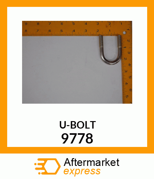 U-BOLT 9778