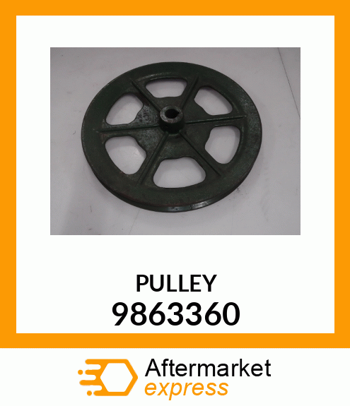 PULLEY 9863360