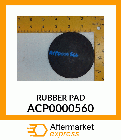 RUBBER PAD ACP0000560