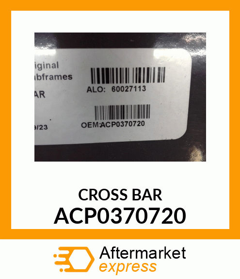 CROSS BAR ACP0370720