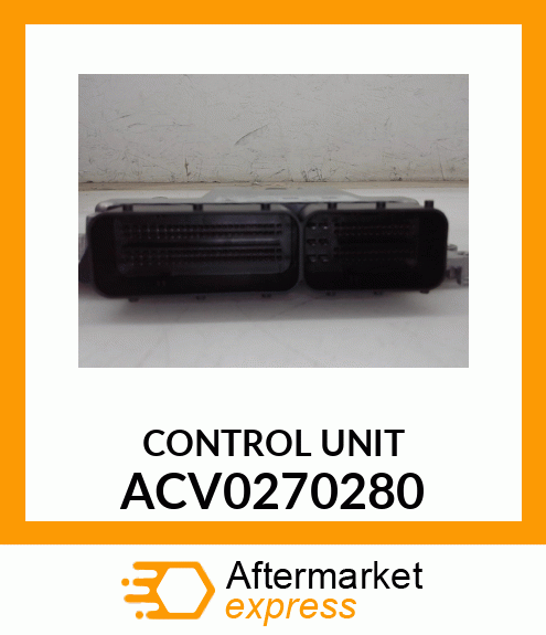 CONTROL UNIT ACV0270280