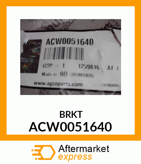 BRKT ACW0051640