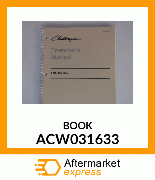 BOOK ACW031633