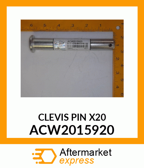 CLEVIS PIN X20 ACW2015920