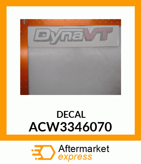 DECAL ACW3346070