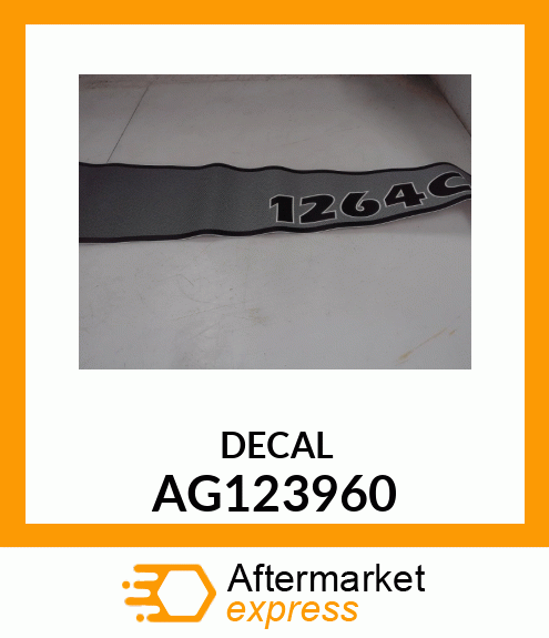 DECAL AG123960