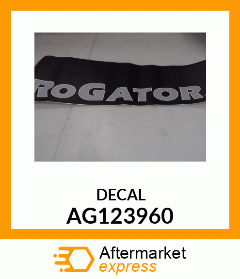 DECAL AG123960