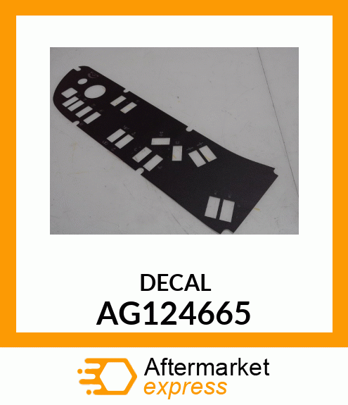 DECAL AG124665