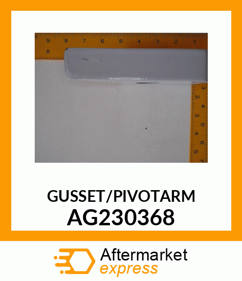 GUSSET/PIVOTARM AG230368