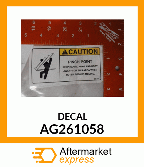 DECAL AG261058