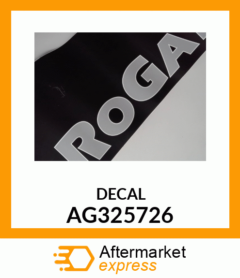 DECAL AG325726