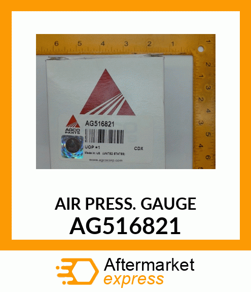 AIR PRESS. GAUGE AG516821