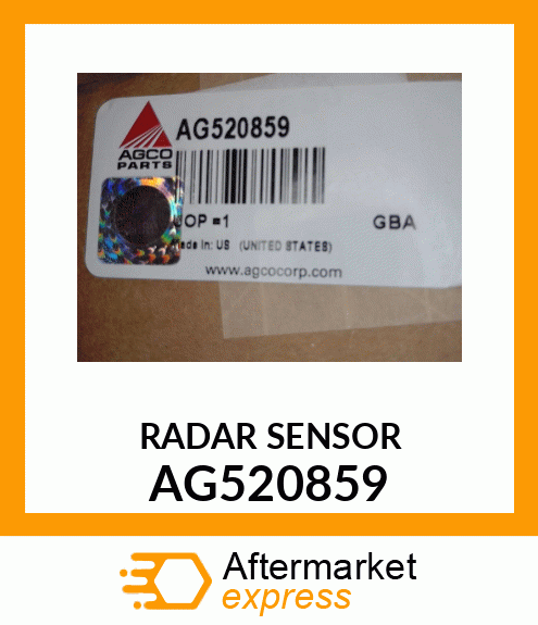 RADAR_SENSOR AG520859