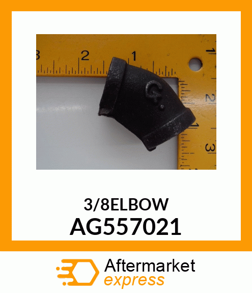 3/8ELBOW AG557021