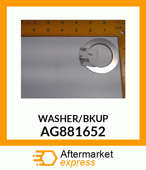 WASHER/BKUP AG881652