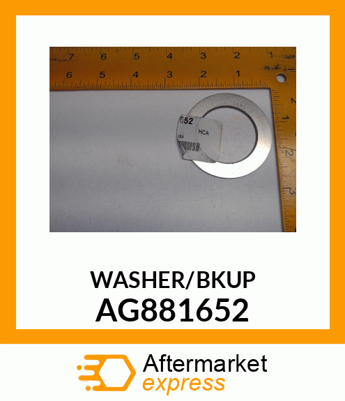 WASHER/BKUP AG881652