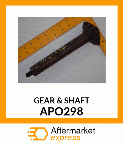 GEAR_&_SHAFT APO298