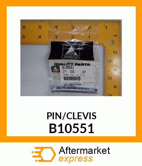 PIN/CLEVIS B10551