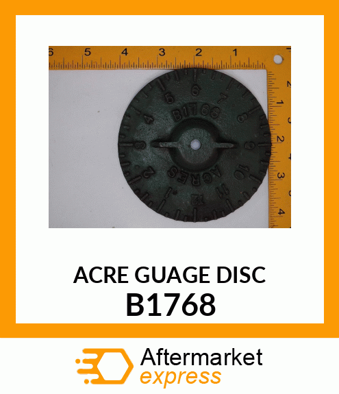 ACRE_GUAGE_DISC B1768