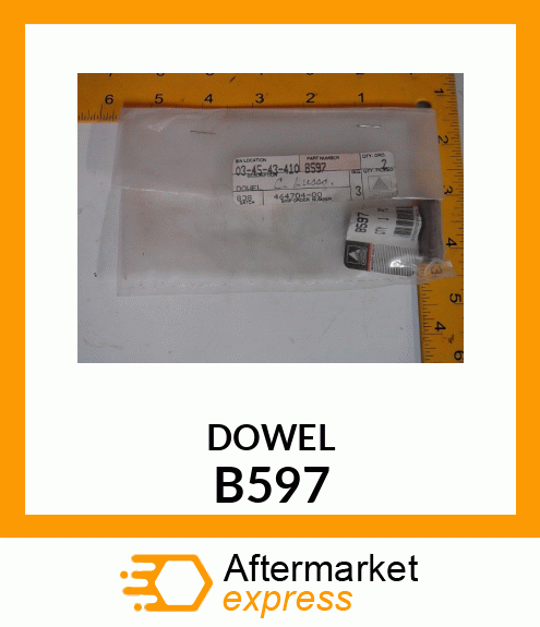 DOWEL B597