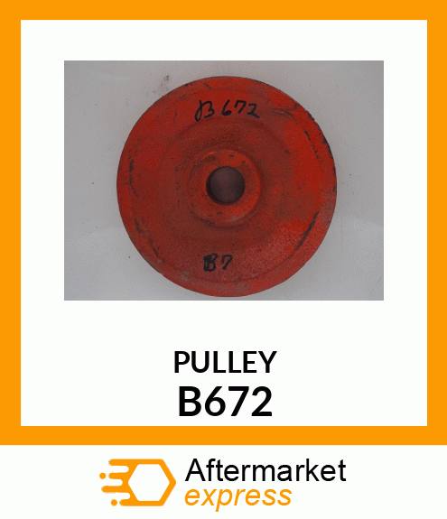 PULLEY B672