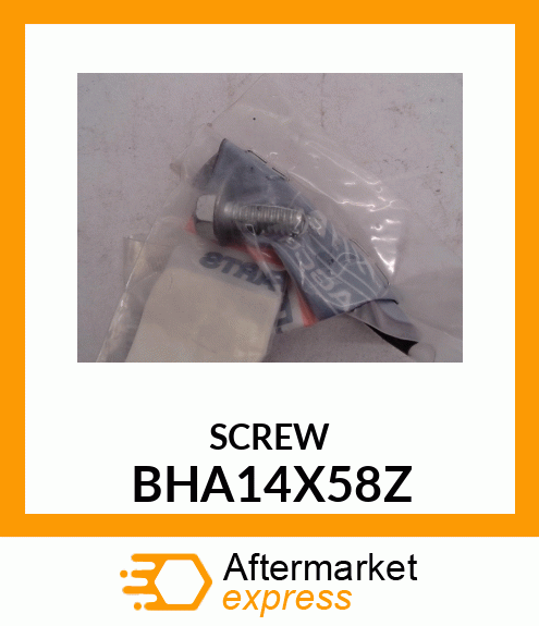 SCREW BHA14X58Z