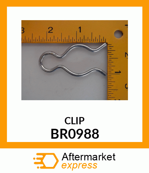 CLIP BR0988