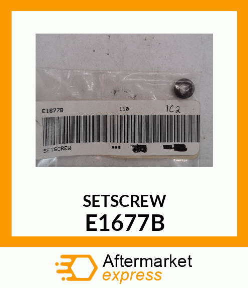 SETSCREW E1677B