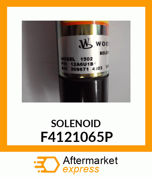 SOLENOID F4121065P