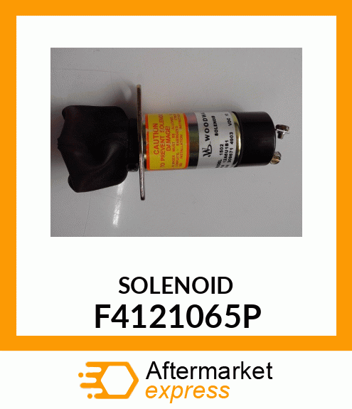 SOLENOID F4121065P