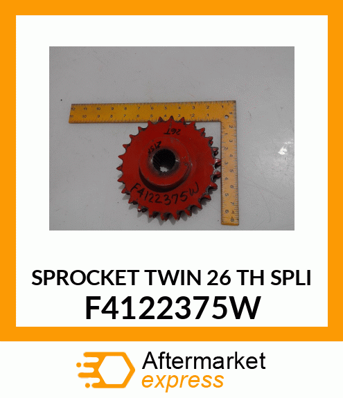 SPROCKET TWIN 26 TH SPLI F4122375W