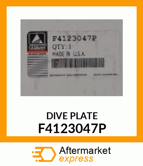 DIVEPLATE F4123047P