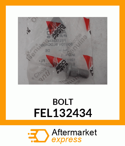 BOLT FEL132434