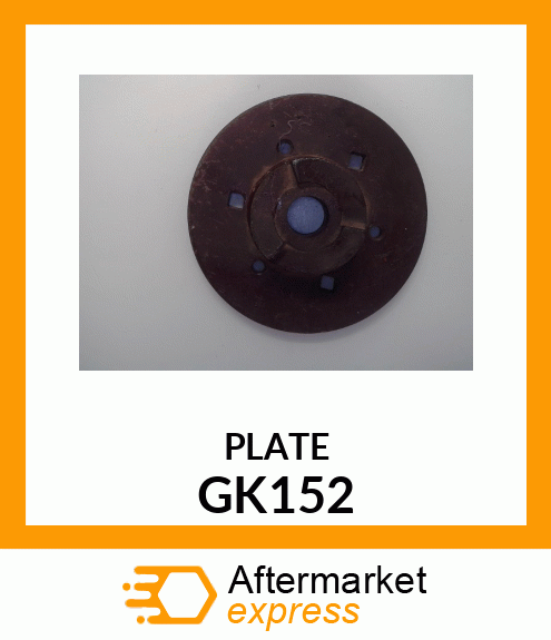 PLATE GK152