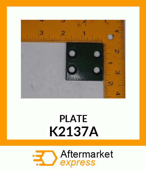 PLATE K2137A