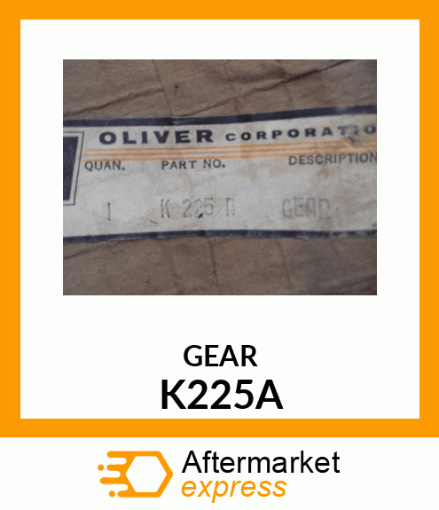 GEAR K225A