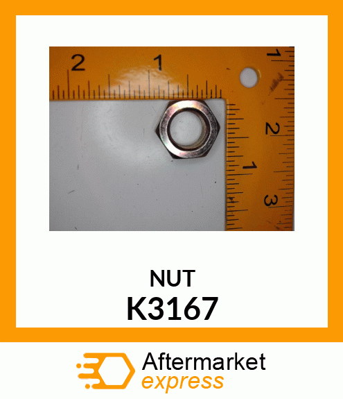 NUT K3167