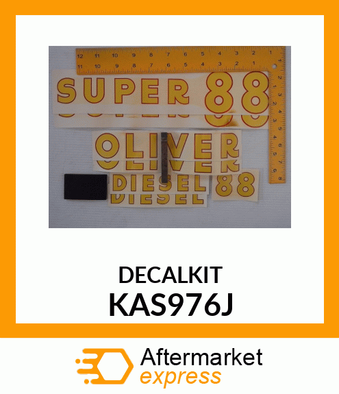 DECALKIT KAS976J