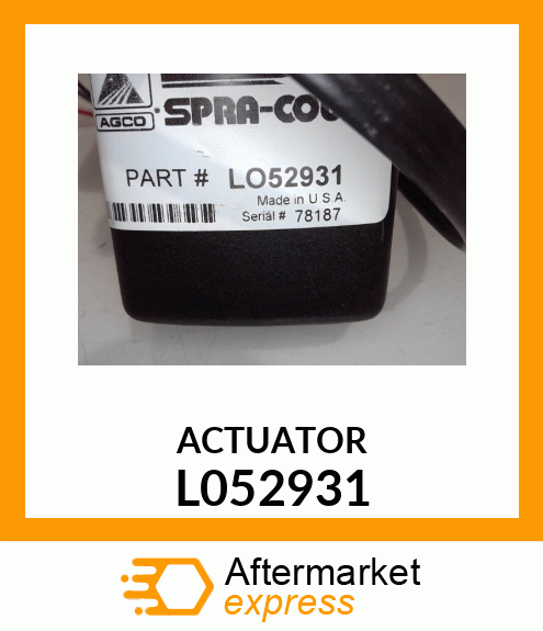 ACTUATOR L052931