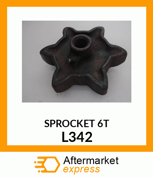 SPROCKET_6T L342