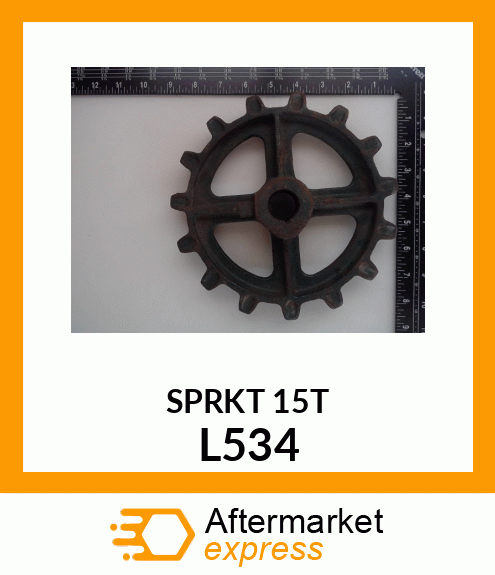 SPRKT15T L534