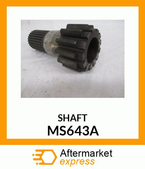 SHAFT MS643A