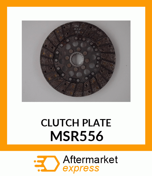 CLUTCHPLATE MSR556