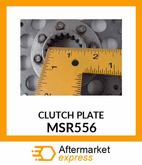 CLUTCHPLATE MSR556