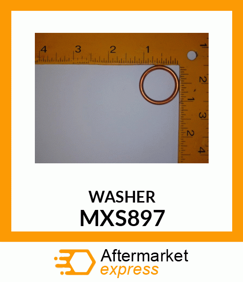 WASHER MXS897