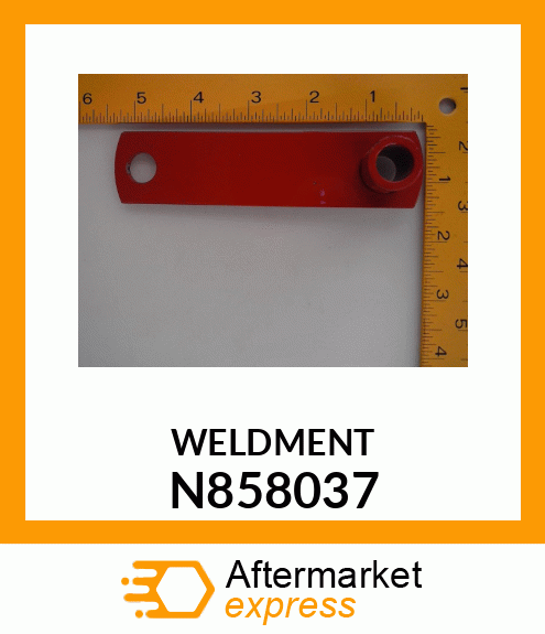 WELDMENT N858037