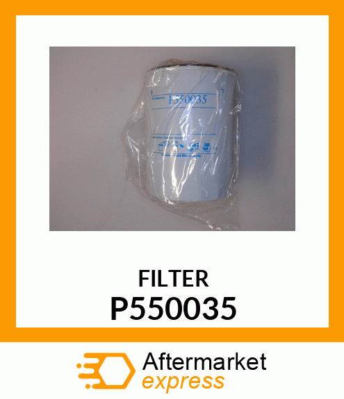 FILTER P550035