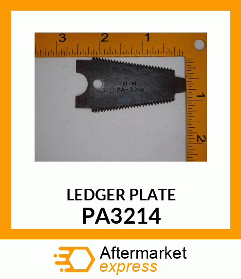 LEDGERPLATE PA3214