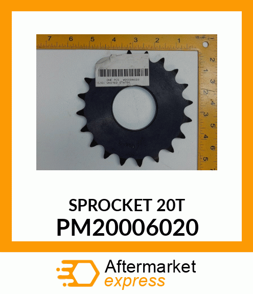 SPROCKET 20T PM20006020